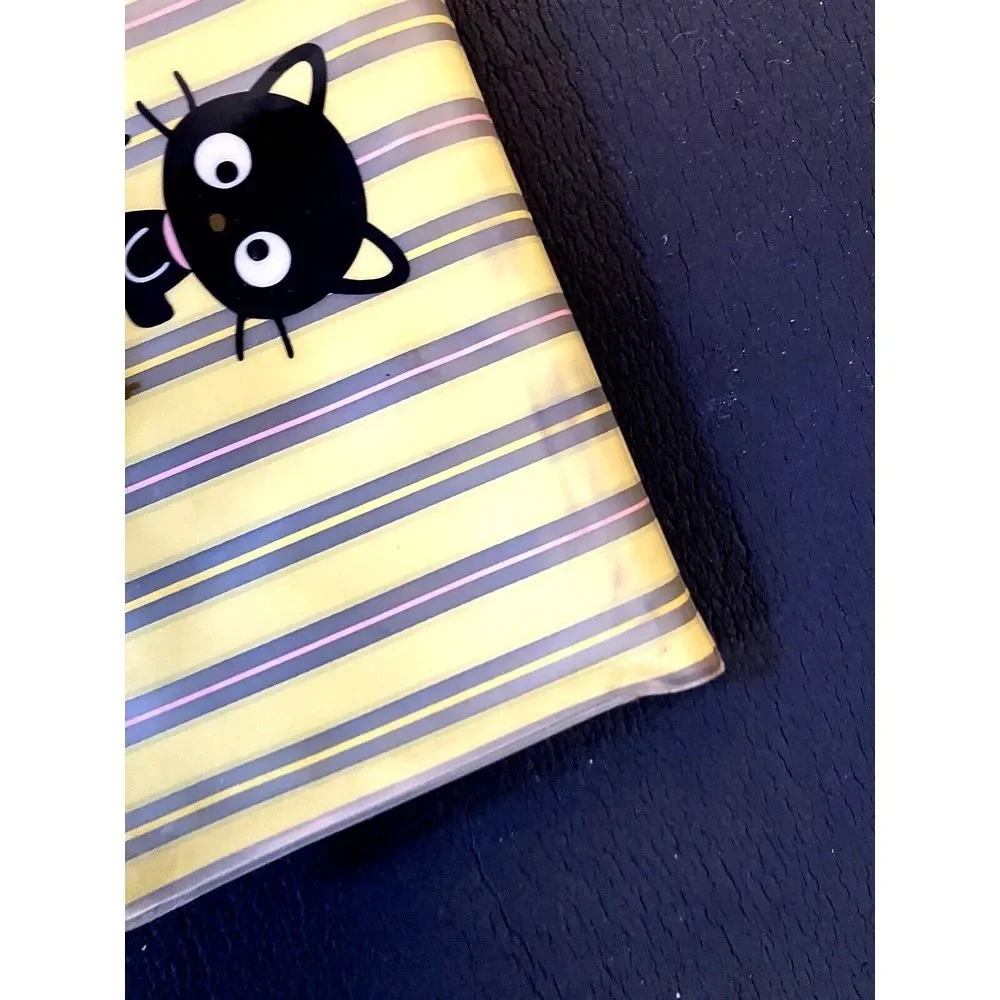 Vintage Sanrio Chococat Spiral Stationary Set 2001 Y2k‎ Brown Stripes Book Card